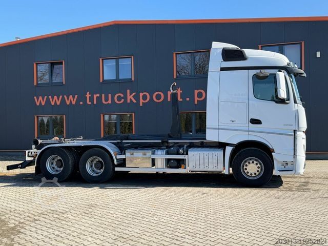 Roll-off tipper truck MERCEDES-BENZ ACTROS 2658 6x2 Abrollkipper MEILLER RK 26.67K