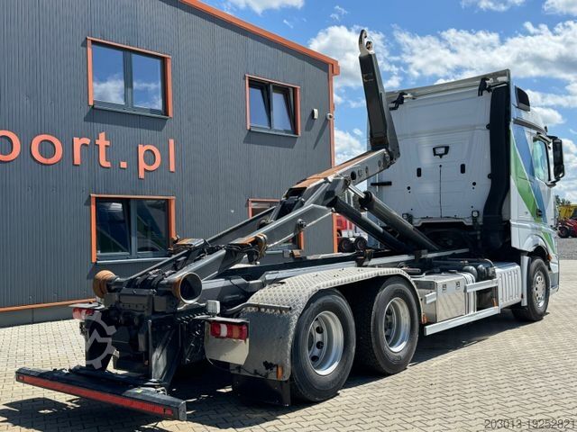 Roll-off tipper truck MERCEDES-BENZ ACTROS 2658 6x2 Abrollkipper MEILLER RK 26.67K