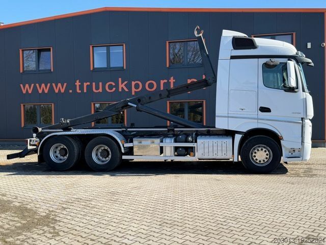 Roll-off tipper truck MERCEDES-BENZ ACTROS 2658 6x2 Abrollkipper MEILLER RK 26.67K