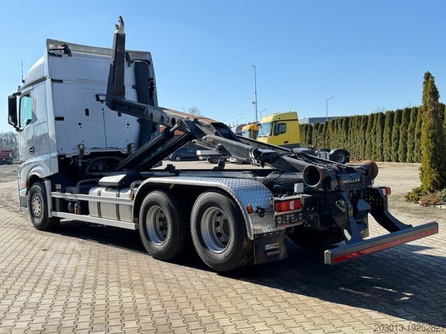 Roll-off tipper truck MERCEDES-BENZ ACTROS 2658 6x2 Abrollkipper MEILLER RK 26.67K