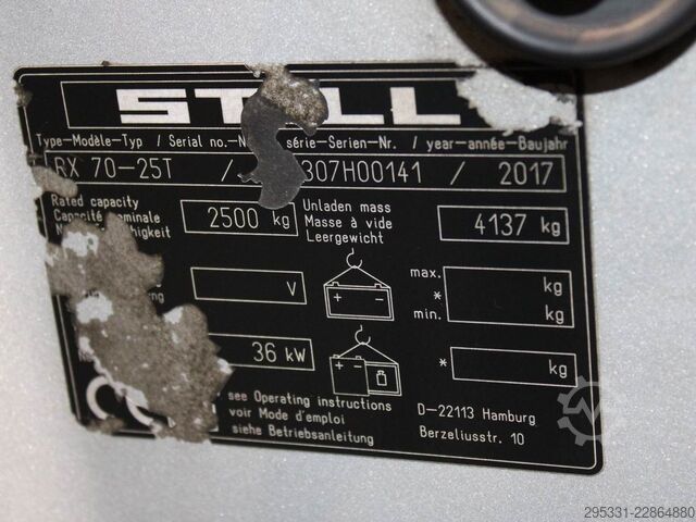 LPG Forklifts Still RX 70-25T  7366