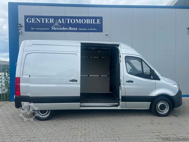 High top van MERCEDES-BENZ Sprinter 215 9G-TR HOCH+LANG KLIMA 3-SITZ KAMERA
