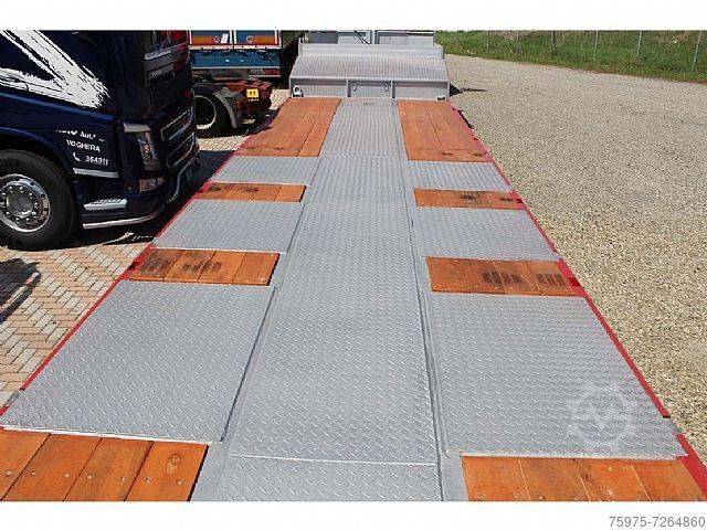 Lowbed construction machinery CEYLAN carrellone rampe idrauliche nuovo