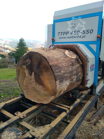 Double circular blade log saw FIRMA WALTER TTPP 550/700