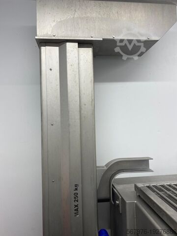 Fleischverarbeitungsmaschine N&N Nadratowski / Orbmix MG-450/160 Mixer Grinder with Loader