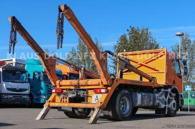 Skip truck RENAULT Premium 430 Absetzkipper Retarder Kamera Euro 5