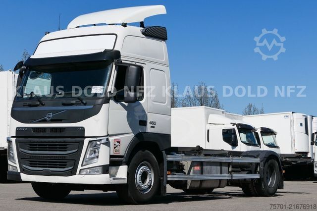Swap body truck VOLVO FM 460 Globetotter BDF 2XL-Tanks Vollluft Euro 6