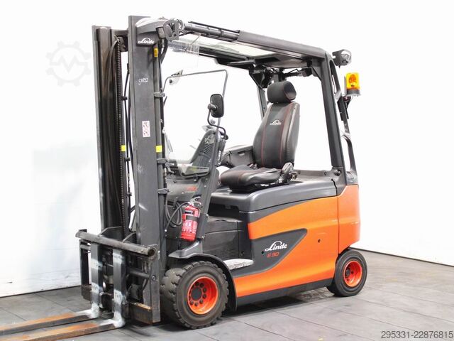 Electric 4-wheel forklift Linde E 30/600 RHL-01  387