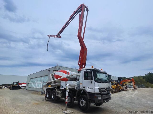 Mixer Mercedes-Benz Actros 3241  Putzmeister M24/3  2013 8X4