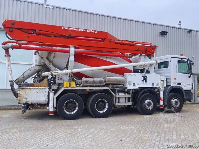 Mixer Mercedes-Benz Actros 3241 Putzmeister M24/3 2013 8X4