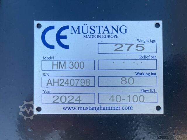 Brechhammer Mustang HM  300    2024  Unused