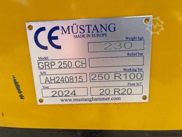 Greifer Mustang GRP 250 CH     2024    Unused