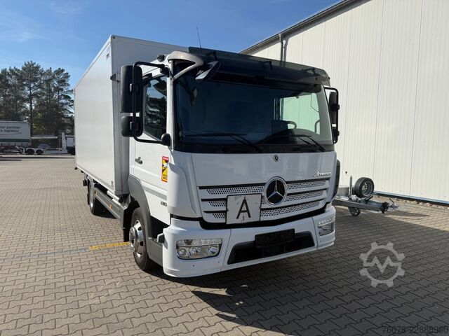 Transporter mit Koffer MERCEDES-BENZ MB 818 L 5 m Koffer LBW 1t 2,5 t NL Klima Kamera