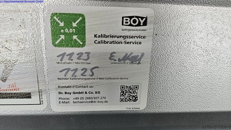 Spritzgießmaschine BOY BOY 90 E