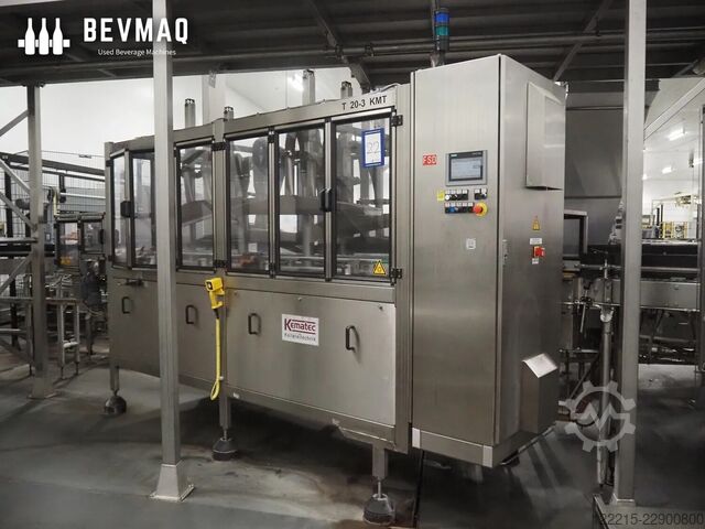 KHS Innofill NRF, Krones, Kematec Line for Returnable Glass Bottles (2007) KHS Abfülllinie für Glasflaschen (Mehrweg)