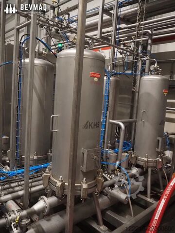 KHS Innofill NRF, Krones, Kematec Line for Returnable Glass Bottles (2007) KHS Abfülllinie für Glasflaschen (Mehrweg)