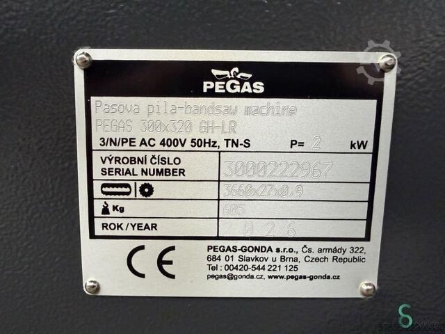 Bandsägemaschinen  Pegas-Gonda 300x320 GH-LR Pegas-Gonda 300x320 GH-LR