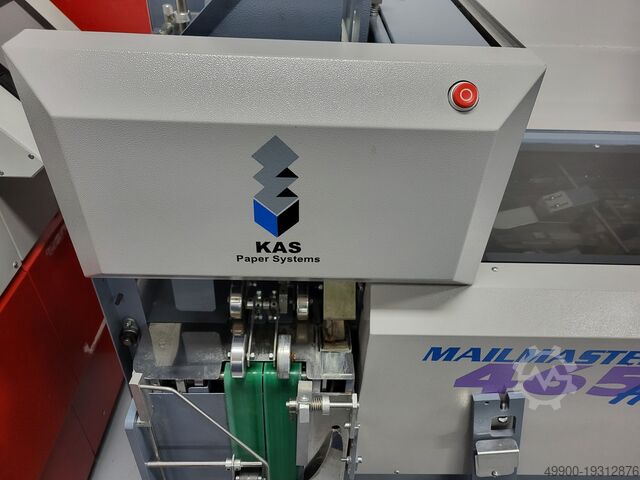 Envelope inserting system machine KAS papersystems 465 HS
