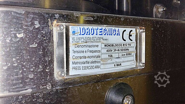 Heißabfüllanlage Fruittech GmbH/Idrotecnica Monoblocco R12 TO