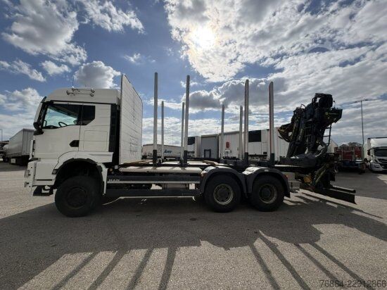 Logging truck MAN TGS 33.510 BL 6X4, INTARDER, HOLZTRANSPORTER, LIV 120Z