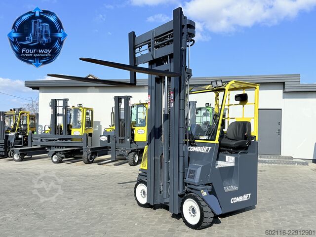 4-way forklift Combilift CB4000 GAS TRIPLEX 8500 FREE LIFT
