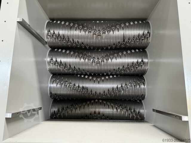 Four Shaft Pipe & Profile Shredder Genox J2000