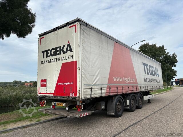 Curtain sided Krone N/A Steering-Lenkung / BPW Disc / Loading Lift ...