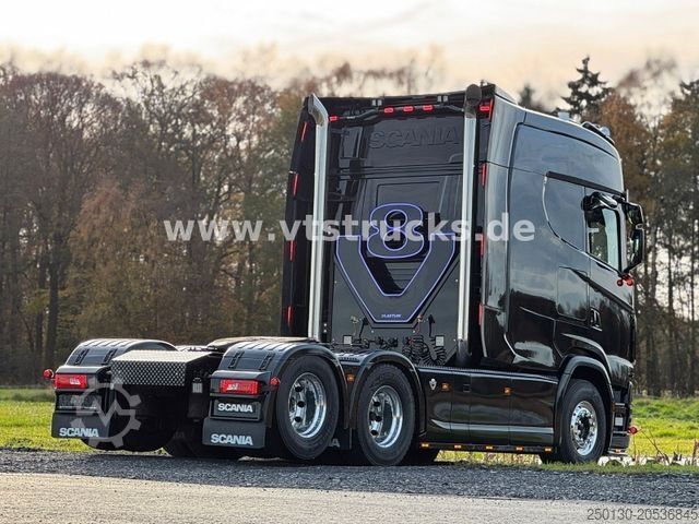 Standard tractor unit SCANIA S 660 V8  Longliner ALU Voll Luft Retarder