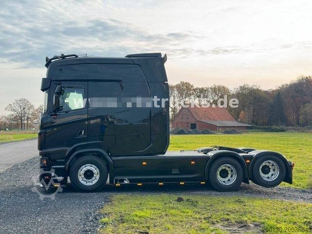 Standard tractor unit SCANIA S 660 V8  Longliner ALU Voll Luft Retarder