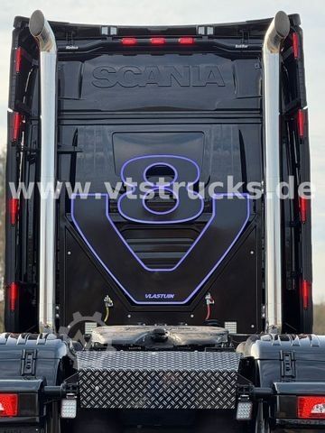 Standard tractor unit SCANIA S 660 V8  Longliner ALU Voll Luft Retarder