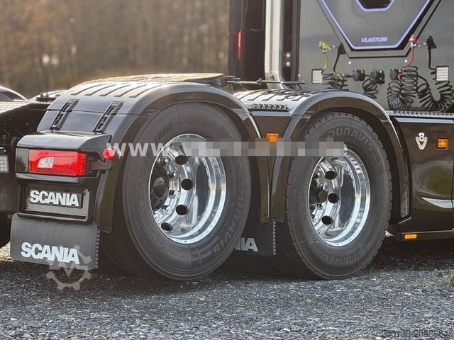 Standard tractor unit SCANIA S 660 V8  Longliner ALU Voll Luft Retarder
