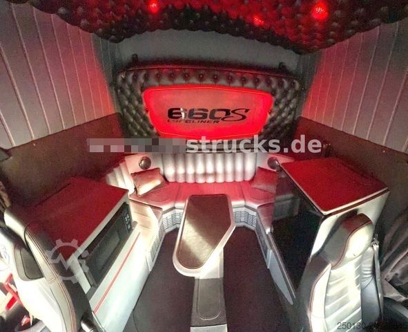 Standard tractor unit SCANIA S 660 V8  Longliner ALU Voll Luft Retarder