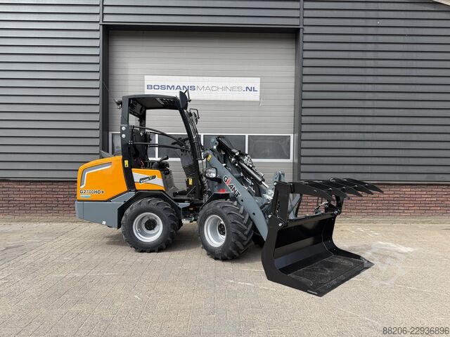 GIANT G2700 HD+ mini loader NEW €695 LEASE GIANT G2700 HD+ minishovel NIEUW €695 LEASE