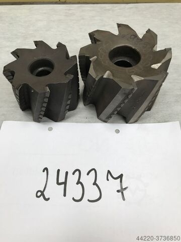 Walzenstirnfräser für Hartmetallguß Durchmesser 79 & 98 mm