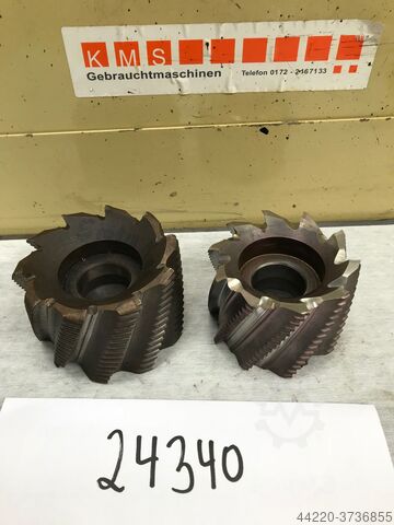 Walzenstrirnfraeser 2 Stück Durchmesser 86 &  97 mm