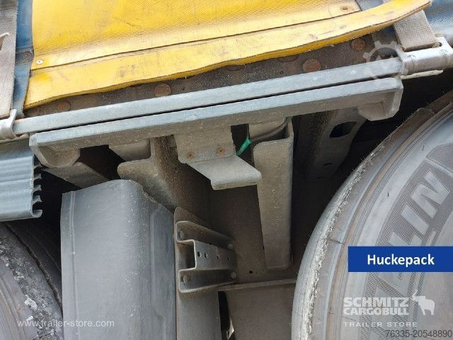 Auflieger mit Pritsche & Plane Schmitz Cargobull Curtainsider Mega