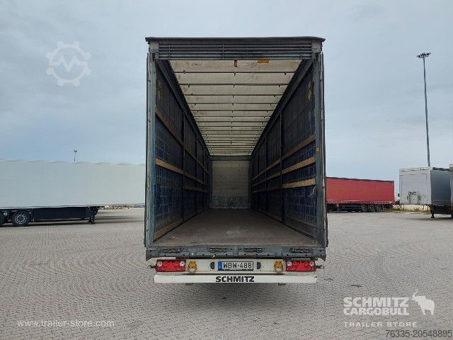 Auflieger mit Pritsche & Plane Schmitz Cargobull Curtainsider Mega