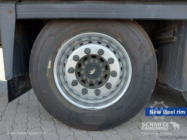 Auflieger mit Pritsche & Plane Schmitz Cargobull Curtainsider Mega