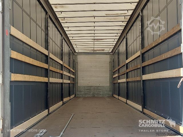 Auflieger mit Pritsche & Plane Schmitz Cargobull Curtainsider Mega