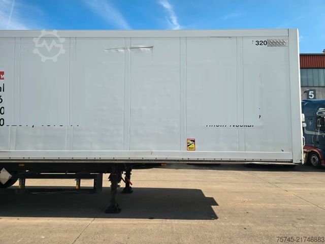 Box semitrailer SCHMITZ CARGOBULL SKO24 * ROLLTOR * LIFTACHSE * KOFFER