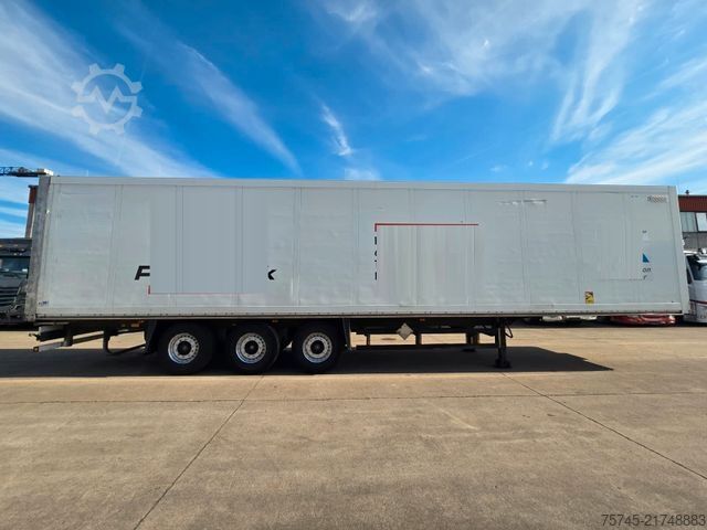 Box semitrailer SCHMITZ CARGOBULL SKO24 * ROLLTOR * LIFTACHSE * KOFFER
