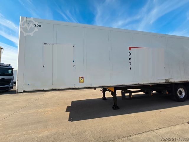 Box semitrailer SCHMITZ CARGOBULL SKO24 * ROLLTOR * LIFTACHSE * KOFFER