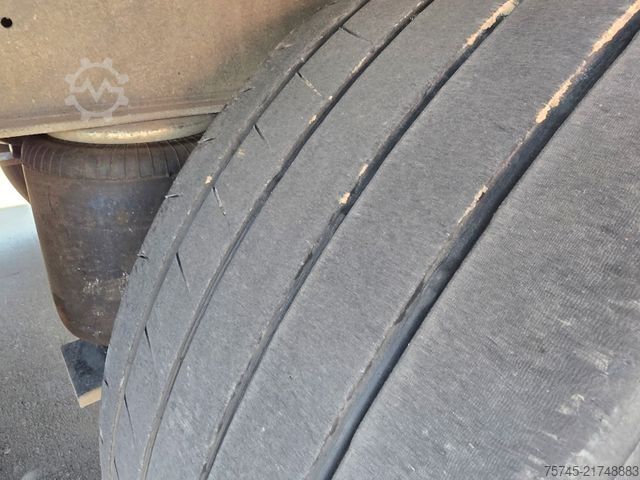 Box semitrailer SCHMITZ CARGOBULL SKO24 * ROLLTOR * LIFTACHSE * KOFFER