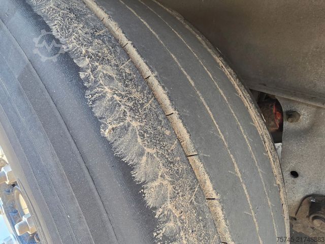 Box semitrailer SCHMITZ CARGOBULL SKO24 * ROLLTOR * LIFTACHSE * KOFFER