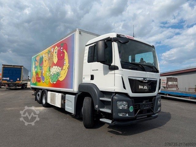 Refrigerated truck MAN TGS 26.360 6x2-4 BL ¤6D manuell Lenkachse Klima
