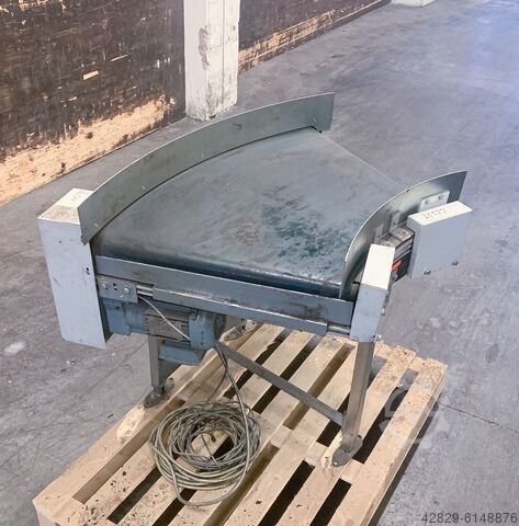 45° flow turn conveyor Transnorm TS 1500-80