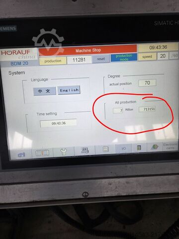 Maschine zur Herstellung von Hardcover-Umschlägen HÖRAUF (Kina) Classic Casemaker BDM20