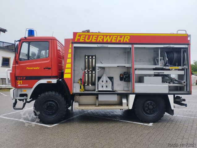Feuerwehrauto Mercedes-Benz 917 AF So. Kfz TLF 16/24 Feuerwehr 4x4