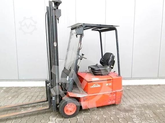Three-wheel electric forklift LINDE E 15 Z-02
