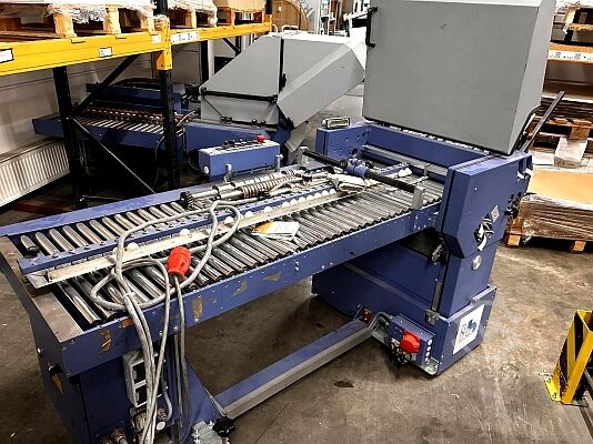 Folding machine Herzog+Heymann Falzmaschine 3x M7.35 + SBAP-46-ME  Bickel SGU + MBO R700 + MBO SAP 66-ME + Polar L-1000-W-3